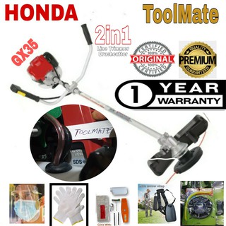 Honda GX35 2in1 Brushcutter Line Trimmer 4stroke Warranty Freebies NO ADDITONAL SF METRO AREAS GWr