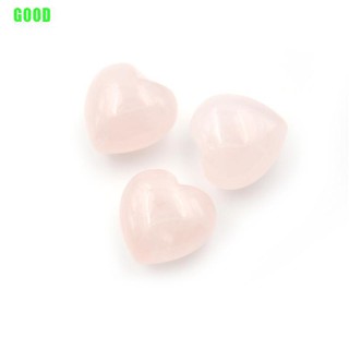 {Decoration}1Pc New Natural Quartz Heart Shaped Pink Crystal Love Healing Gemstones Collection (5)