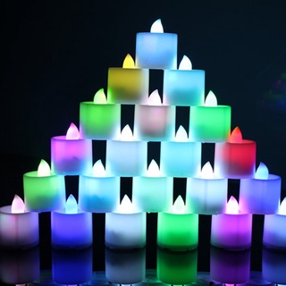 LED Electronic Flameless Candle Lamp Tea Lamp Birthday Decoration Candle Wedding Light