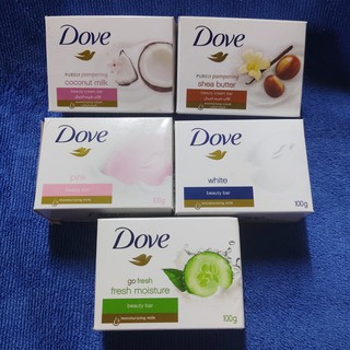 ღDove Beauty Bar Soap 100g [ Dove Men / Coconut Milk / White / Pink / Fresh Moisture / Sensitive ]