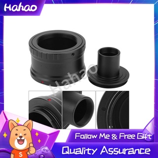 Hahao Metal Adapter 23.2mm T Mount Microscope Eyepiece Ring with High Strength for Canon EOSM Mounts Mirrorless Camera