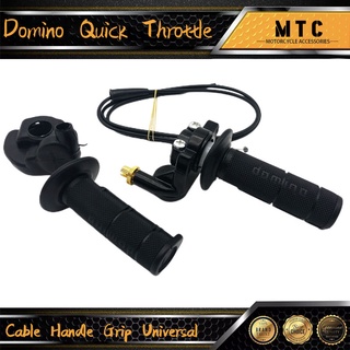 Domino Quick Throttle With Cable Handle Grip Universal From Italy