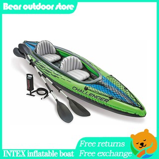 Intex Single And Double Kayak Inflatable Boat Assault Boat Fishing Boat