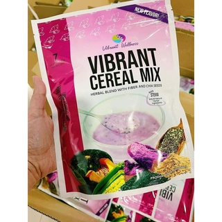 QUAKER▧☂[VIBRANT WELLNESS]Ube Cereal Mix NEW FLAVOR Herbal Blend with Fiber and Chia Seeds Instant O