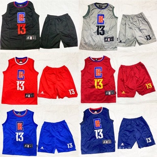 (Authentic)About 3 to 11years old / clippers 13 Kids jersey terno R8cR (8)