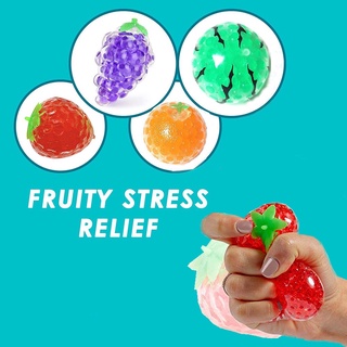 Fruit Fidget Toys Squishy Funny Pop Office Reliever Stress Ball Toys For Adult Kids Novelty Gifts Fidget Toys