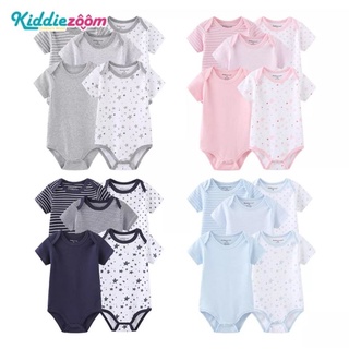 Kiddiezoom Baby Onesie 5pc Set Romper Bodysuit Baby Clothes