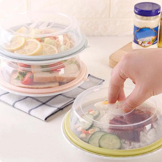 [ Wholesale ] Plastic Sealing Cover Food Storage Refrigerator Plate Lid Microwave Oven Cap