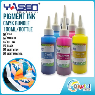 Yasen Pigment Ink 100ml Waterproof Ink 6Color