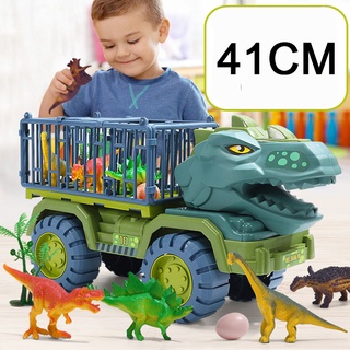 Triceratops Tyrannosaurus Dinosaur Engineering Trucks Children's Toys Monster Engineering Trucks (1)