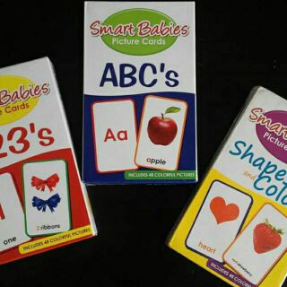 Smart Babies Flashcards [sold by piece] (3)