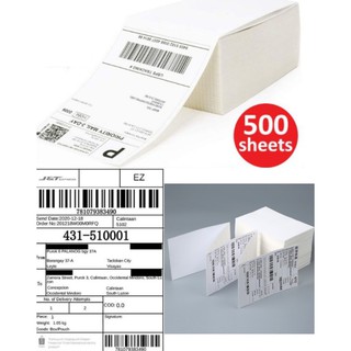 500 sheets A6 Themal Sticker Paper High Quality Label Waybill 100mm*150mm
