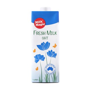 Milk Magic Fresh Milk UHT 1 Liter (Set of 2) - Nutritious Health Drink (3)