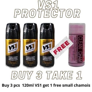 Interior Care❁◎▲3 PCS VS1 SPRYER MOTOR PROTECTION 250ML +FREE CLEAN CHAM SMALL