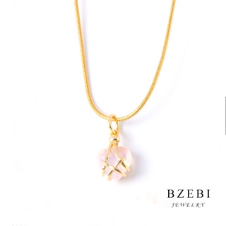 BZEBI Tala by Kyla 18k Gold Cubic Zirconia Diamond Heart Barbie Necklace for Women Girl Birthday Gift Hypoallergenic With Box 398 n