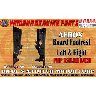 AEROX BOARD FOOTREST LEFT & RIGHT (Genuine B65F74810000,B65F74880000)