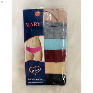 Preferred▦✳Mary 6in1 plain panty good guality for cod