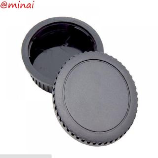 Mounting Cover Cap + Lens Rear Case for Canon EOS SLR DSLR