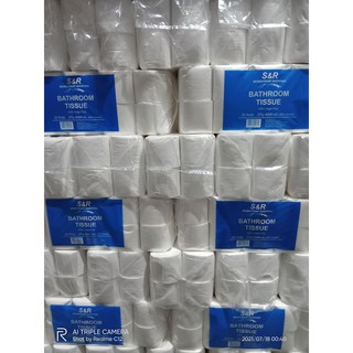 S&R Bathroom Tissue 2-Ply 100% Virgin Pulp 20 rolls