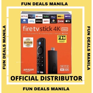 (ON HAND) Latest Fire TV Stick 4K Max streaming device, Wi-Fi 6, Alexa Voice Remote