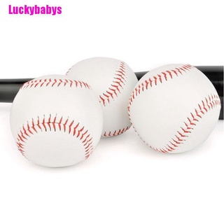 [Luckybabys] New 9" Soft Leather Sport Game Practice & Trainning Base Ball Baseball Softball