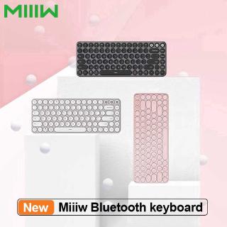Xiaomi Miiiw Bluetooth Dual Mode Mini Keyboard Wireless 2.4GHz Keyboard For Windows / Mac / Android / IOS Keyboard