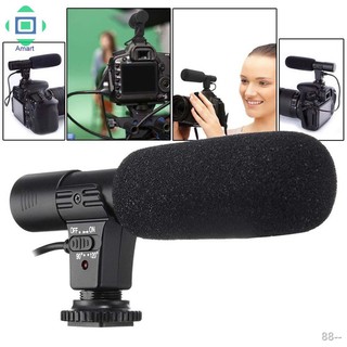 ♟❏3.5mm Universal Microphone External Stereo Mic for Canon Nikon DSLR Camera DV Camcorder