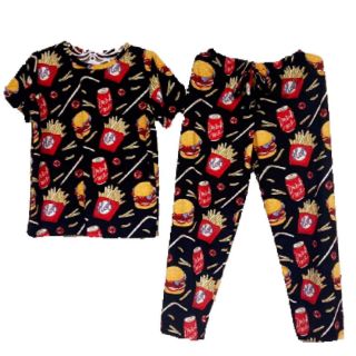 [B7] Printed Adult Pajama Terno