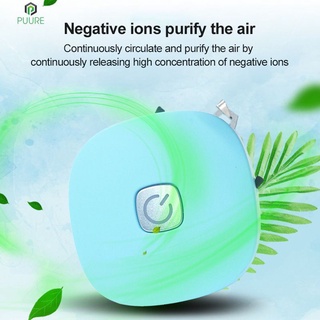 purifierAir treatment☑◊【❥❥】Air Purifiers Wearable Air Purifier Necklace Portable Mini Ionizer USB Io
