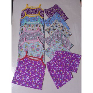 LUCKY PRINTED TERNO FOR GIRLS 1-2 yrs old