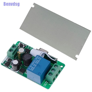 Benvdsg= 1-Channel Ac 220V Wireless Rf Remote Control Receiver Relay Switch 433Mhz