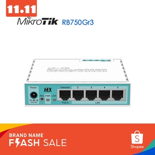 MikroTik RB750Gr3 5-Port Ethernet Gigabit Router Ubiquiti/UBNT (1)