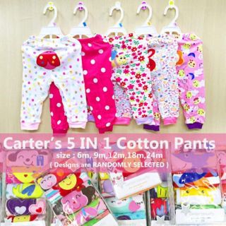 girl carters cotton pants