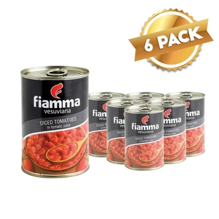 Fiamma Diced Tomato 400g (Pack of 6)