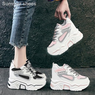 【Hot Sale】Autumn new style women's shoes platform casual sports shoes (6)