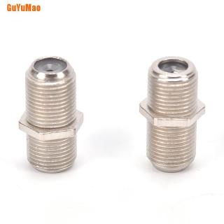 [GUYU] 10 Pack F Type Coupler Adapter Connector Female F/F Jack RG6 Coax Coaxial Cable HOO