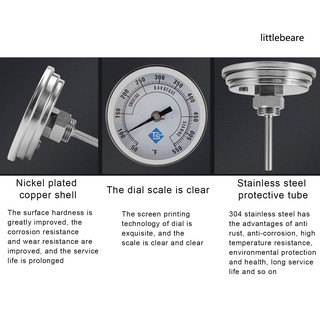 HCM_50-550 Degree Fahrenheit Stainless Steel BBQ Oven Thermometer Temperature Gauge (4)