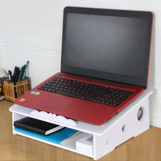 JKG Laptop Stand Table Cooler Laptop Riser Storage Shelf Rack (1)