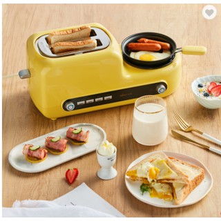 Beartoaster Home Breakfast Machine Small Toaster Automatic Toaster multi-function toast toaster