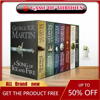 A Game of Thrones, 7-Book Boxed Set – Export Edition (Paperback) by George R. R. Martin Send the map
