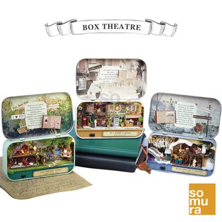 Box Theater ENG Manual DIY Miniature Dollhouse Kit (4005) (1)