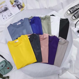 【spot goods】❉Summer Korean-style Men Loose-Fit Crew Neck Vest Cotton Sleeveless Solid Color T-shirt