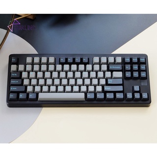Graphite Green Customized Keycaps OEM Profile PBT Bicolor 123 Keys Suitable For 61/64/84/104 Mechanical Keyboards