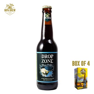 Drop Zone India Brown Ale Nipa Brew Craft Beer Gift Box 4's