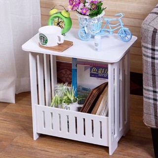 1layer Modern stylish Mini sofa side table Square bedroom/room furniture coffee table bedside table
