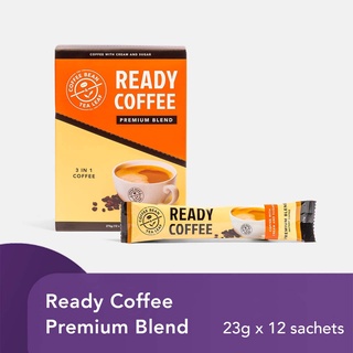 The Coffee Bean & Tea Leaf® Ready Coffee 3in1 Premium Blend 23g x 12 Sachets
