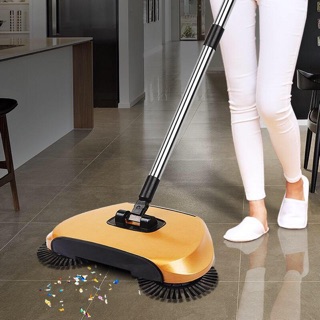 hand push sweeping floor machine magic broom dustpan machine