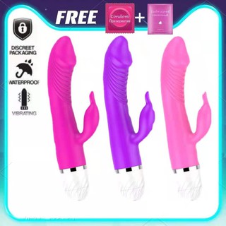 30 Speed Dual G-Spot Rabbit Vibrator Dildo Vibrator Adult Sex Toys for Women and Girl