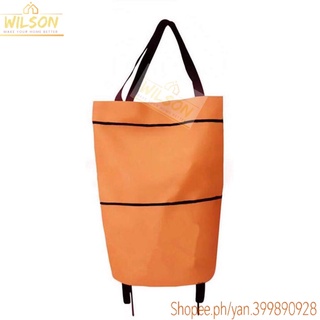 WILSON ★ Foldable Shopping Bag with Wheels (5)