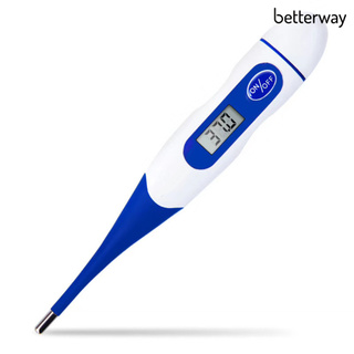 betterway LCD Digital Soft Head Thermometer Baby Kids Adult Armpit Oral Temperature Meter